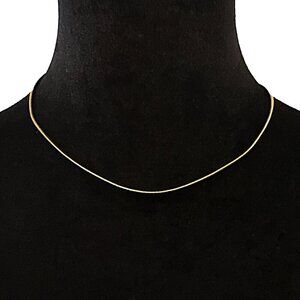 Vintage Omega Chain Gold Tone 18 Inch Length
